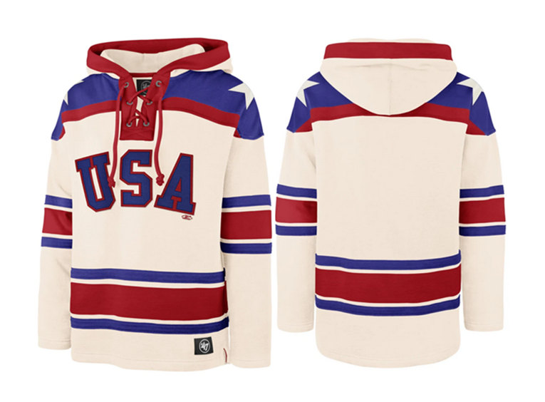 Men's Team USA Hockey Pullover Hoodie
